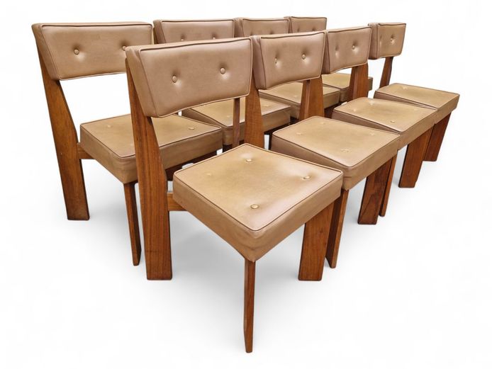 Mid-Century Dining Chairs - Set of 8