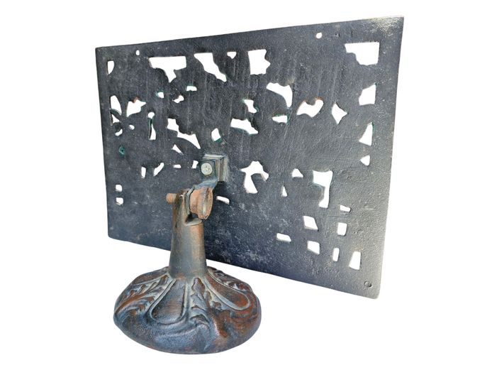 Antique Traditional Cast Iron Cook Book Stand