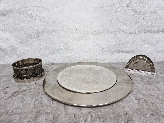 Vintage Silver-Plated Tableware Selection