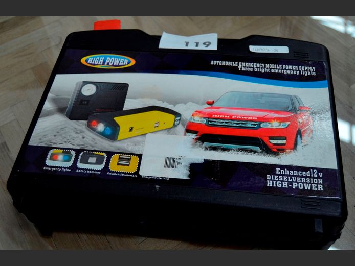 AUTO EMERGENCY POWER SUPPLY WITH COMPRESSOR [Switches on]