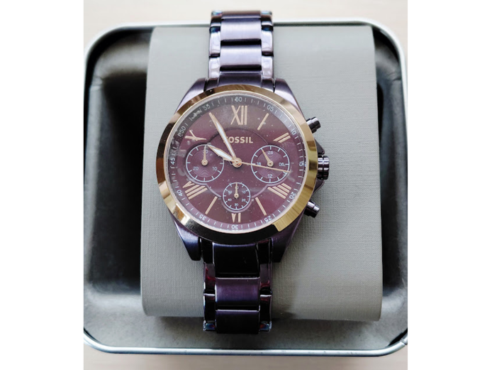 FOSSIL MODERN COURIER MIDSIZE CHRONOGRAPH WATCH MODEL: BQ328