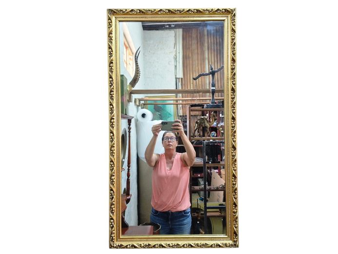 Mid-Century Hollywood Regency Gilt Mirror