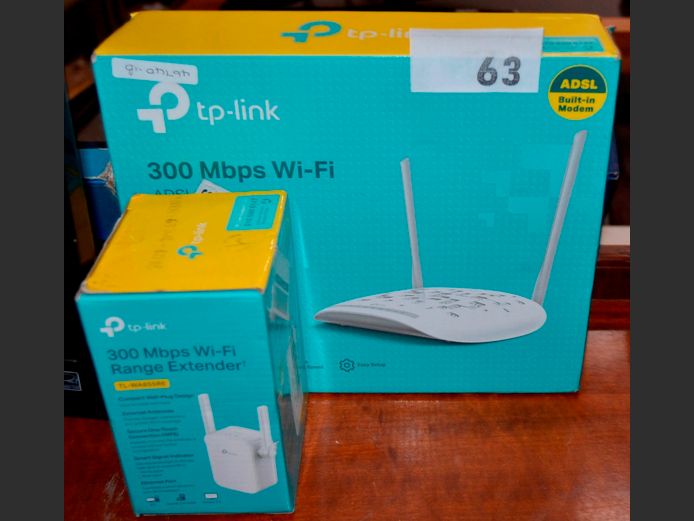 TP LINK WI-FI ROUTER & RANGE EXTENDER [Untested]