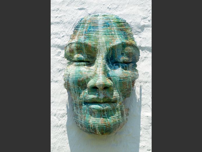 Faith Mask - Medium - Wall Mounted