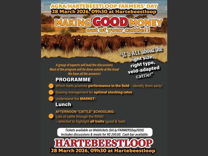 AGRA/HARTEBEESTLOOP FARMERS' DAY 2026