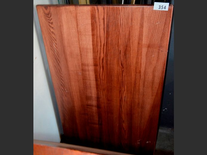 STAINED OAK TABLE TOP, 120 x 75cm