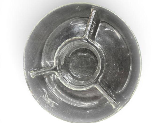 Glass Chip & Dip Bowl 