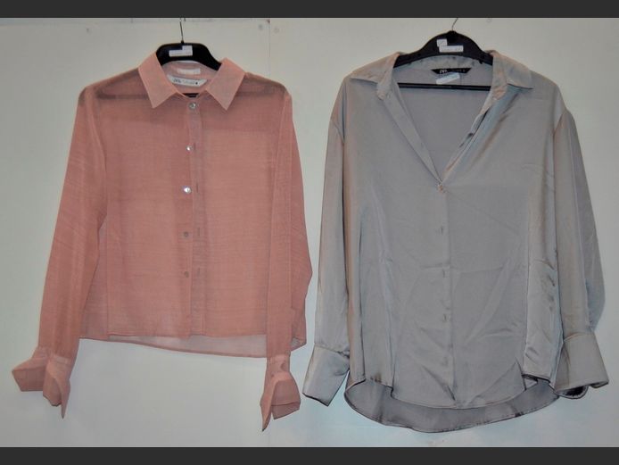 ZARA: 2 x LADIES SHIRTS [Small & Large]