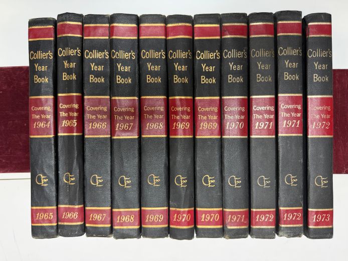 Collier's Year Book (Incomplete)