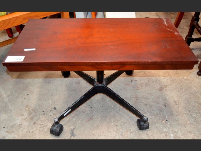 IMBUIA TV TROLLEY, 78 x 40 x 44cm