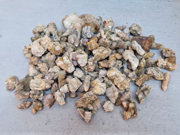 Bulk Collection of Rough Quartz and Mineral Crystal Clusters