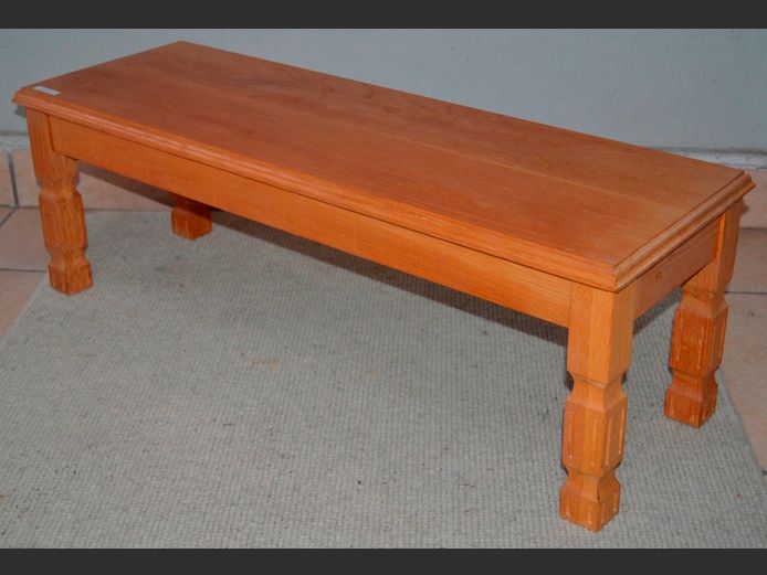 OAK SMALL BED END, 90 x 31 x 31cm