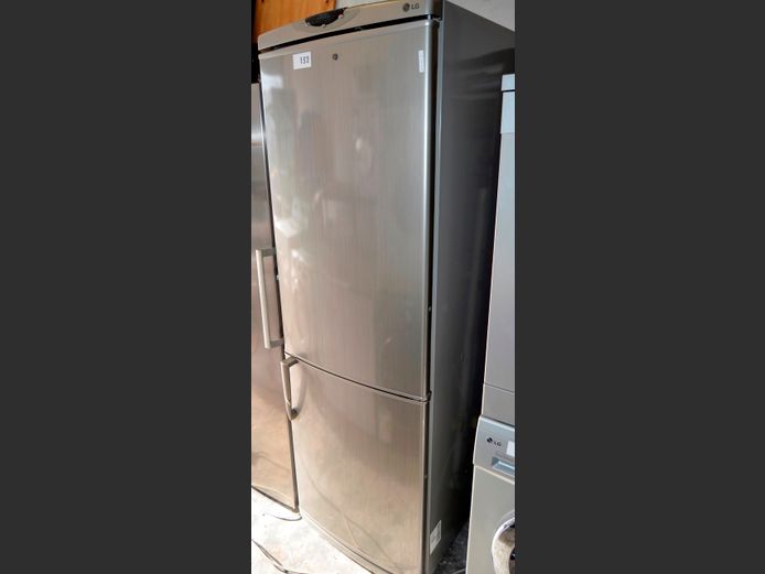 LG ELECTRO COOL GREY FRIDGE FREEZER [Getting cold, 1 handle needed]