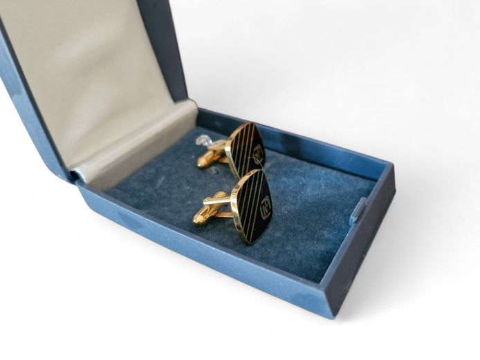 Pair of Vintage Gold Plated Cufflinks