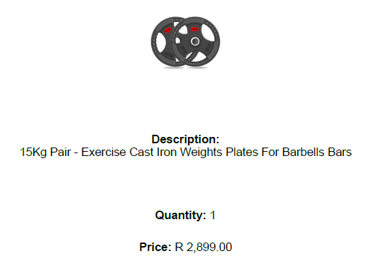 SILVER PALLET OF STOCK (NOT TESTED) TOTAL RETAIL VALUE: R 53,873.00