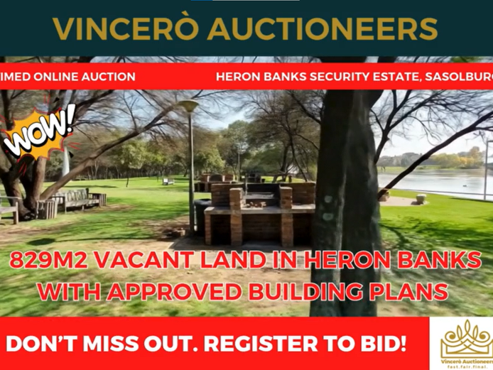 828m2 Vacant Stand for Sale in Heron Banks Golf & Wildlife Estate 