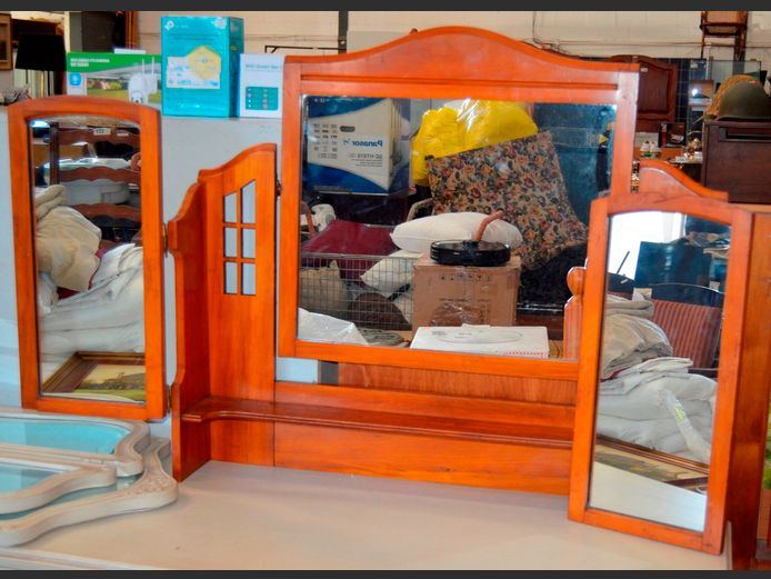 YELLOWWOOD VANITY MIRROR, 89 x  14.5 x 78cm