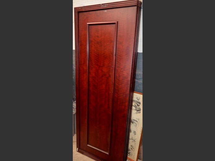 MAHOGANY WALL MOUNT QUEEN SIZE HEADBOARD