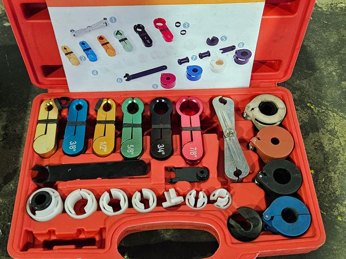 MAC AFRIC FUEL AND AIR CONDITIONING DISCONNECTION TOOL SET