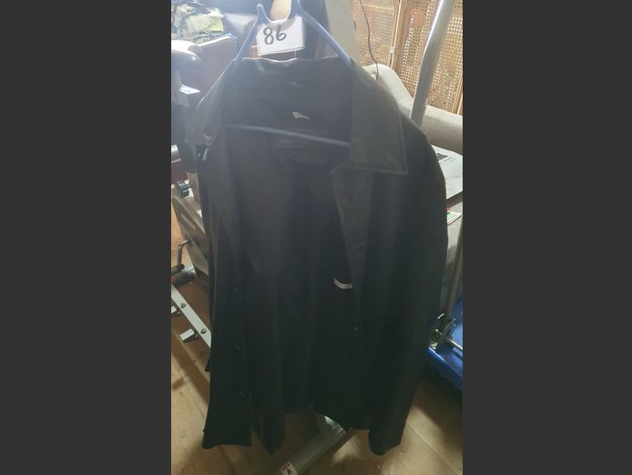 STONE HARBOUR BLACK LEATHER MEN'S JACKET [Size: Large]
