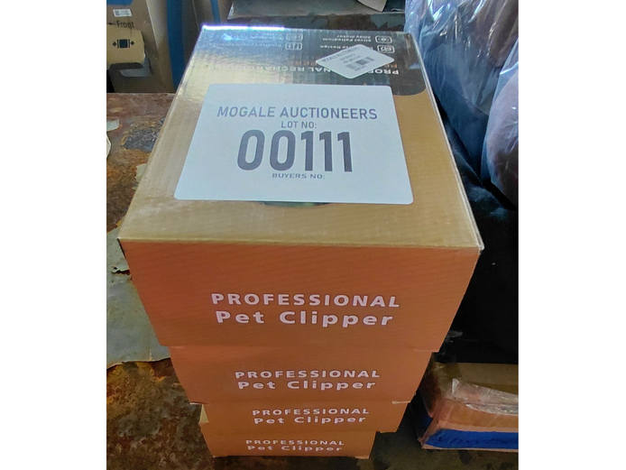 LOT OF PET CLIPPERS/ PED BEDS