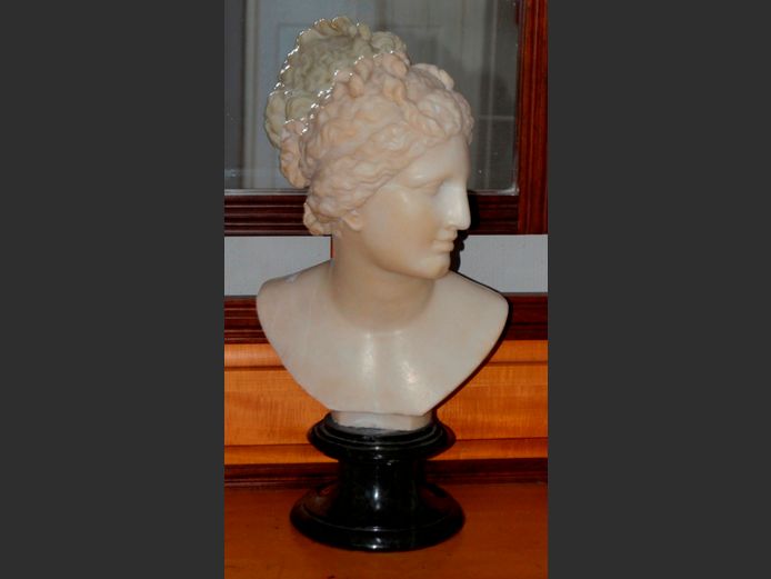 MARBLE APHRODITE FIGURINE, 50cm High