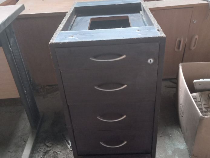 Assorted wooden pedestals