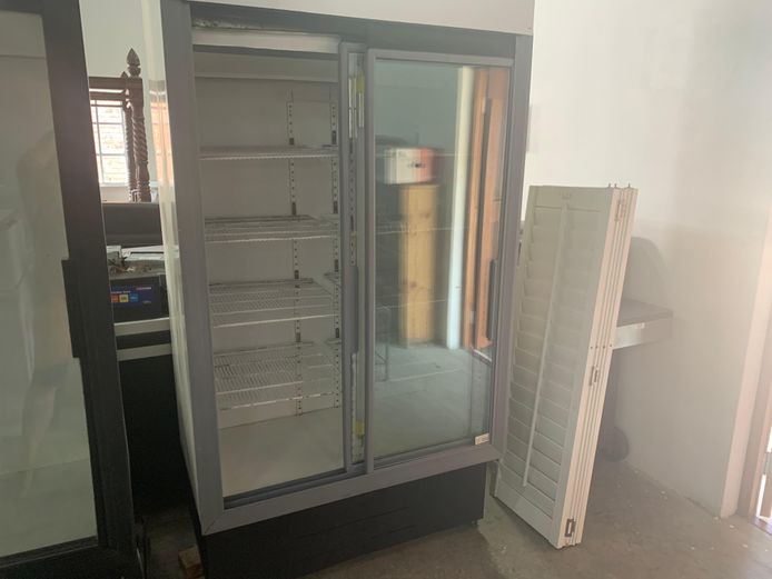 2-Door Commercial Display Fridge 