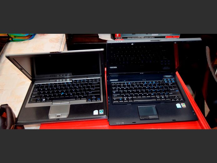 LOT OF 2 LAPTOPS: DELL & HP [Untested]