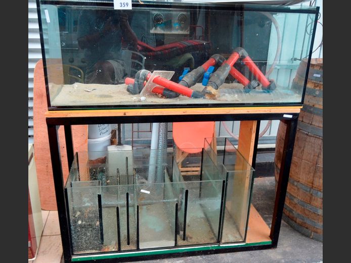 FISH TANK WITH STAND, 120 x 45 x 132cm