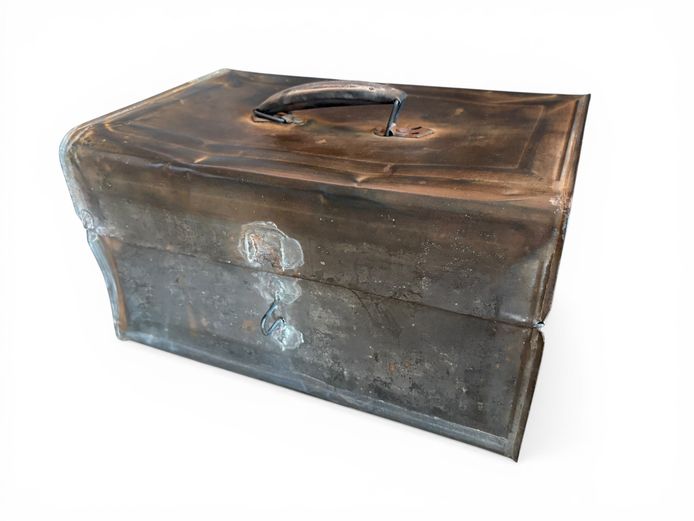 Handmade Railway Worker Oil Can Lunch Box