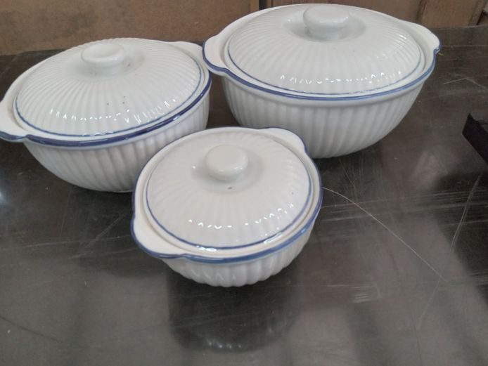 Ceramic serving bowls