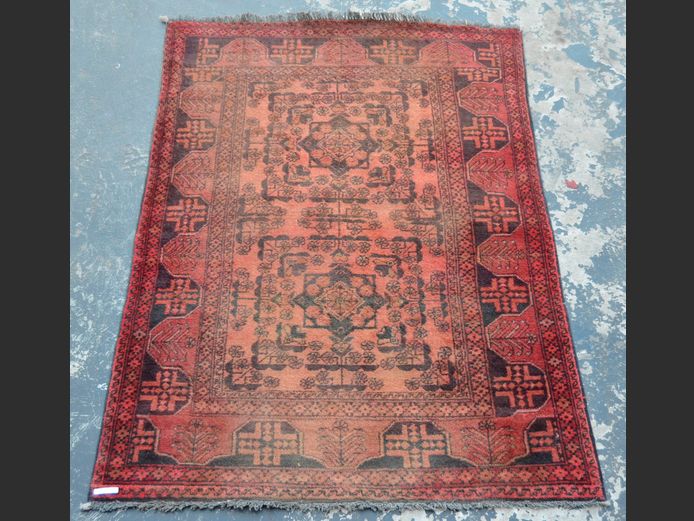 TURKOMAN PERSIAN RUG, 144 x 98cm [C] [Faded]