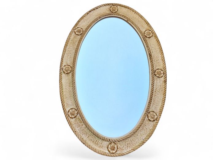 Vintage Oval Shaped Wall Mirror