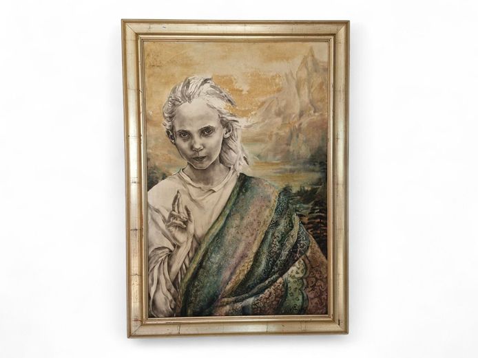 Large Original Oil Painting Surrealism | Signed