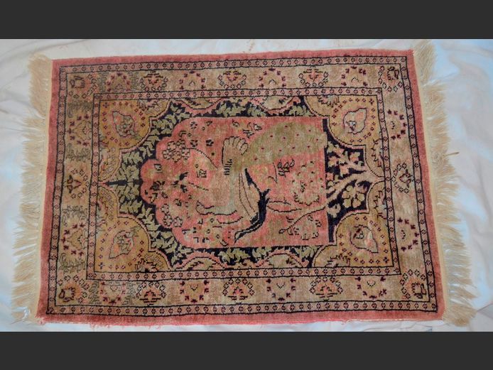 PERSIAN MAT, 85 x 61cm