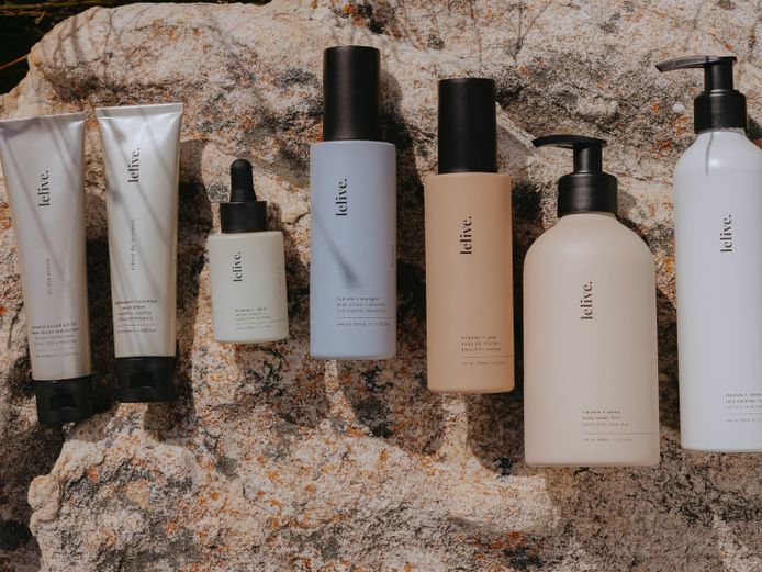 Hamper of Lelive facial products