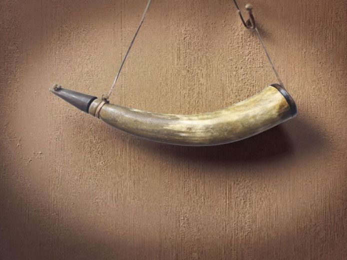 Antique Powder Horn