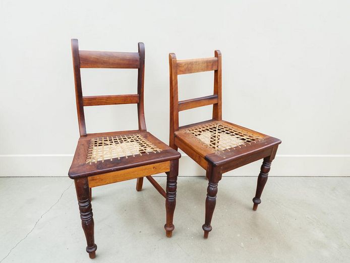 Antique Cape Riempie Stinkhout Chairs