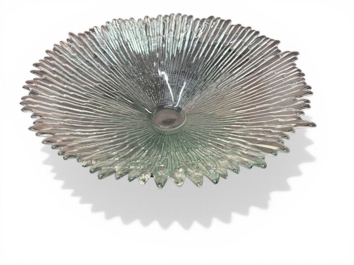 Unique Glass Fruit Bowl 