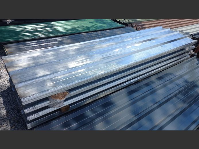 3m galvanised widespan sheets 0.55mm thick