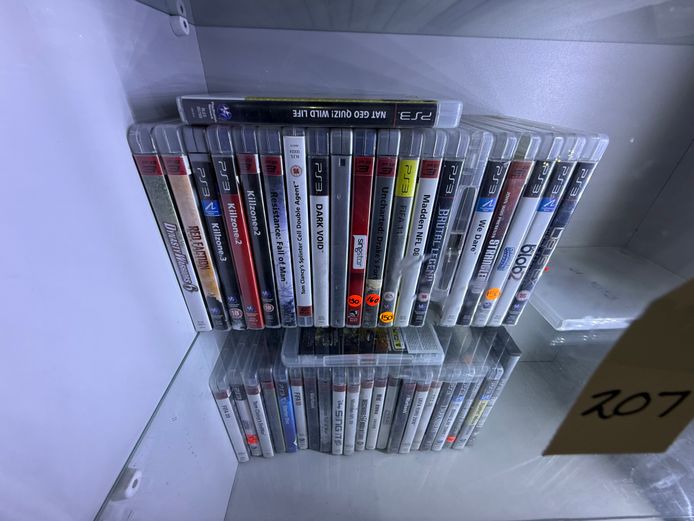 Middle Shelf of Ps3 Games 