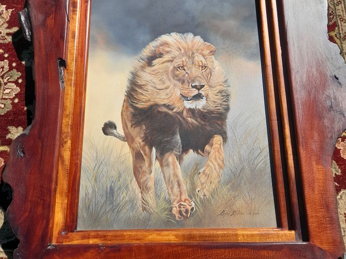 Linda Grobler Print Lion
