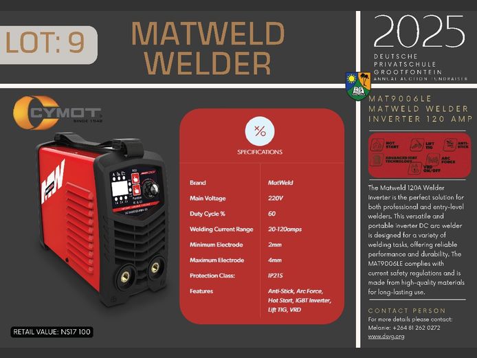 MATWELD WELDER | CYMOT