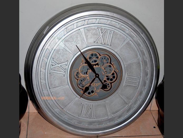 "STEAM PUNK" CIRCULAR CLOCK, 38cm Diameter