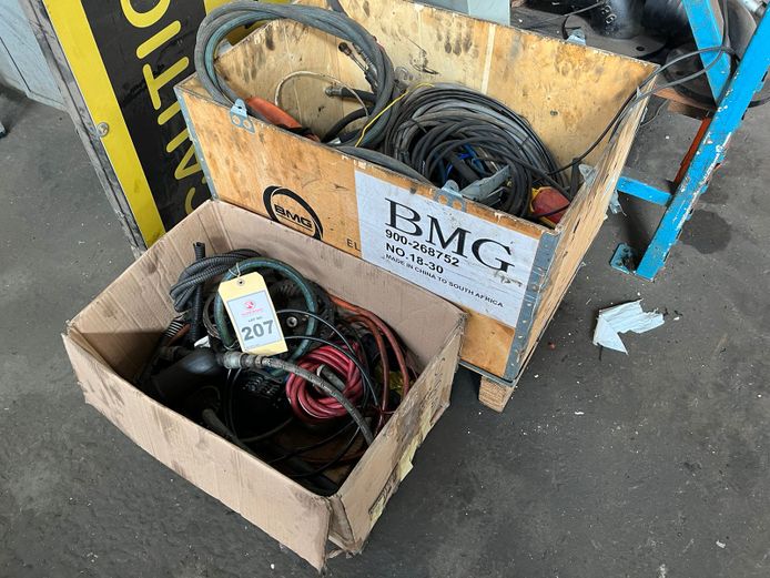 Lot hoses and cables