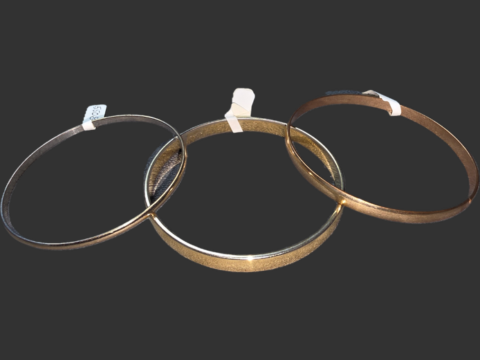 3 X COSTUME BANGLES