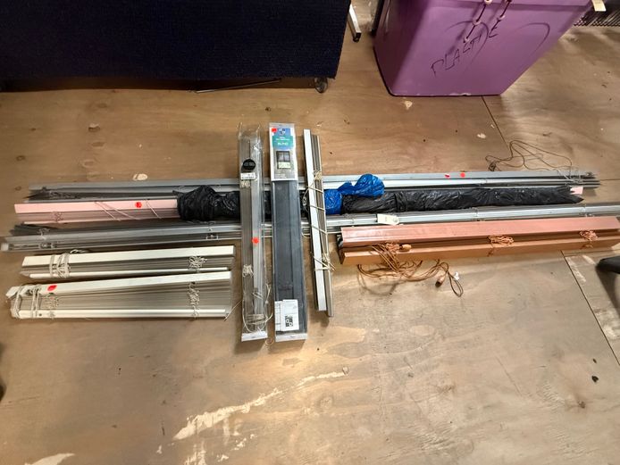 Lot of Aluminium Blinds 