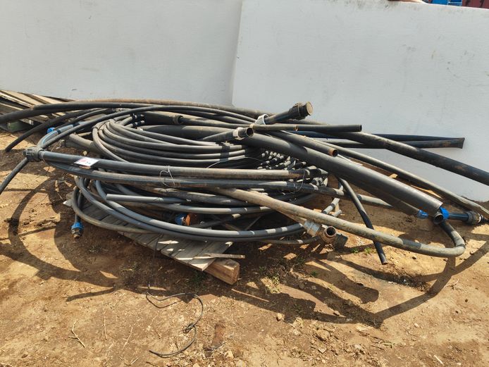 LOT IRRIGATION PIPES