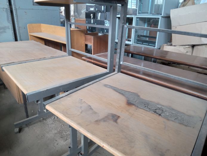 Wooden computer stand scrap
